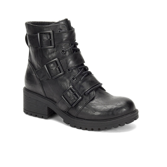 boc Shoes - NIB B.O.C. moto boots women size 7 black